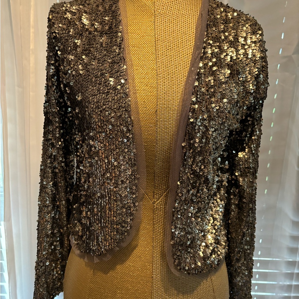 Abercrombie & Fitch Sequin Bolero Jacket NWT